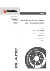 Mattei BLADE 18 i Manual De Instrucciones, Uso Y Mantenimiento