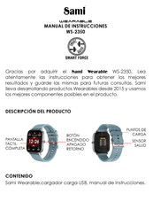 Sami Wearable WS-2350 Manual De Instrucciones