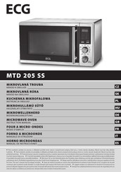 ECG MTD 205 SS Manual De Instrucciones