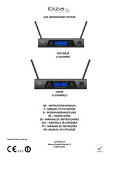 Ibiza sound UHF10A/B Manual De Instrucciones