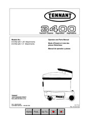 Tennant 610783 Manual De Operador