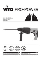 VITO PRO-POWER SDS-PLUS Manual De Instrucciones