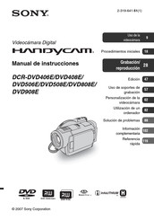 Sony Handycam DCR-DVD408E Manual De Instrucciones