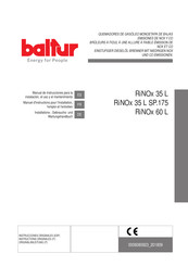 baltur RiNOx 35 L Manual De Instrucciones