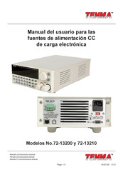 Tenma 72-13200 Manual Del Usuario