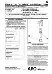 Ingersoll Rand FM0813S1 Serie Manual Del Operador