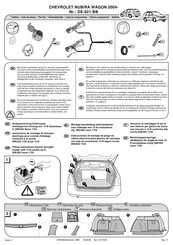 Ecs Electronics DE-021-BB Instrucciones De Montaje