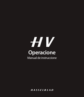 Hasselblad HV Manual De Instruccione