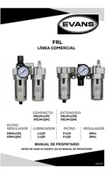 Evans Serie FRL Comercial Manual De Propietario