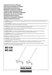 Dolmar BC-AC Instrucciones De Manejo