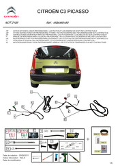 Citroen 1606489180 Instrucciones De Montaje