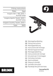 Brink WD14596 Instrucciones De Montaje