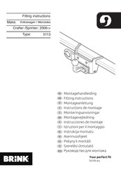 Brink WD14473 Instrucciones De Montaje