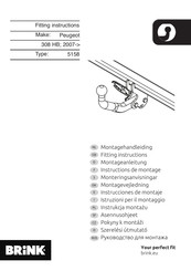 Brink 5158 Instrucciones De Montaje