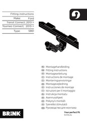 Brink WD14129 Instrucciones De Montaje