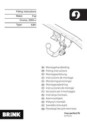 Brink WD00545 Instrucciones De Montaje