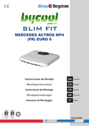 dirna Bergstrom bycool green line SLIM FIT Instrucciones De Montaje
