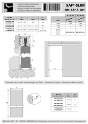 Mantion SAF-SLIM Instrucciones De Montaje
