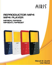 AIRIS MP808 Manual Del Usuario