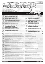 ECS Electronics FR-050-D1 Instrucciones De Montaje