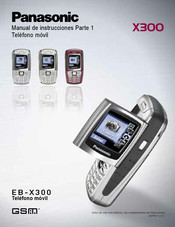 Panasonic X300 Manual De Instrucciones