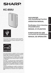 Sharp KC-850U Manual De Operación