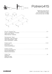Coalesse Potrero 415 Instrucciones De Montaje