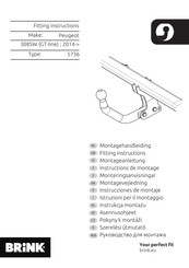 Brink WD02002 Instrucciones De Montaje