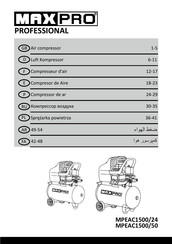 Max Pro MPEAC1500/24 Manual Del Usuario