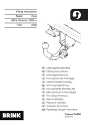 Brink WD14576 Instrucciones De Montaje