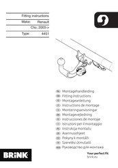 Brink WD14729 Instrucciones De Montaje