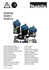 Makita VC3511 Instrucciones De Uso