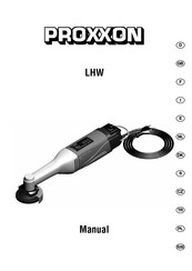 Proxxon LHW Instrucciones De Uso