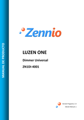 Zennio LUZEN ONE Manual De Producto