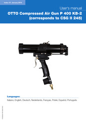 Otto CSG II 450 Manual Del Usuario