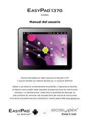 Easypix EasyPad 1370 Manual Del Usuario