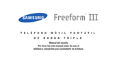 Samsung Freeform III Manual Del Usuario