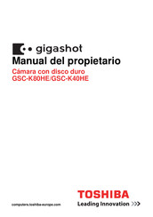 Toshiba GSC-K80HE Manual Del Propietário