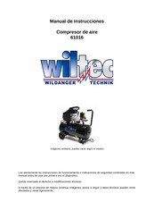 Wiltec 61016 Manual De Instrucciones