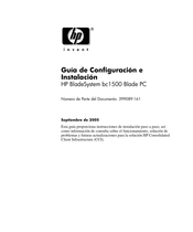 HP BladeSystem bc1500 Guía De Configuración E Instalación