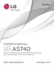 LG AS740 Manual De Usario