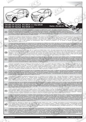 ECS Electronics PE-065-D1 Instrucciones De Montaje