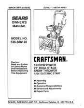 Sears CRAFTSMAN 536.886120 Manual Del Propietário