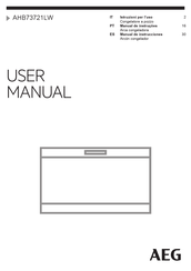 AEG AHB73721LW Manual De Instrucciones