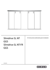 GEZE Slimdrive SL NT-FR GGS Instrucciones Para La Instalación