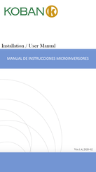 koban CS-INV-MIC-600W-G Manual De Instrucciones