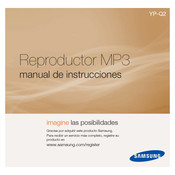 Samsung YP-Q2 Manual De Instrucciones