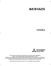 Mitsubishi Electric M342i Manual Del Usuario