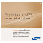 Samsung YP-Q1 Manual De Instrucciones