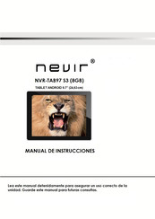 Nevir NVR-TAB97 S3 Manual De Instrucciones